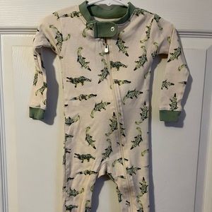 Burt’s Bees Baby footed pajamas